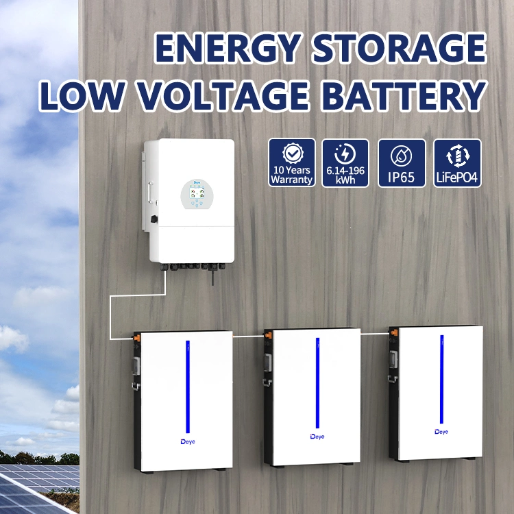 Deye Ess RW-M6.1-B Pollution-Free Home Solar with LiFePO4 Lithium Battery Energy Storage