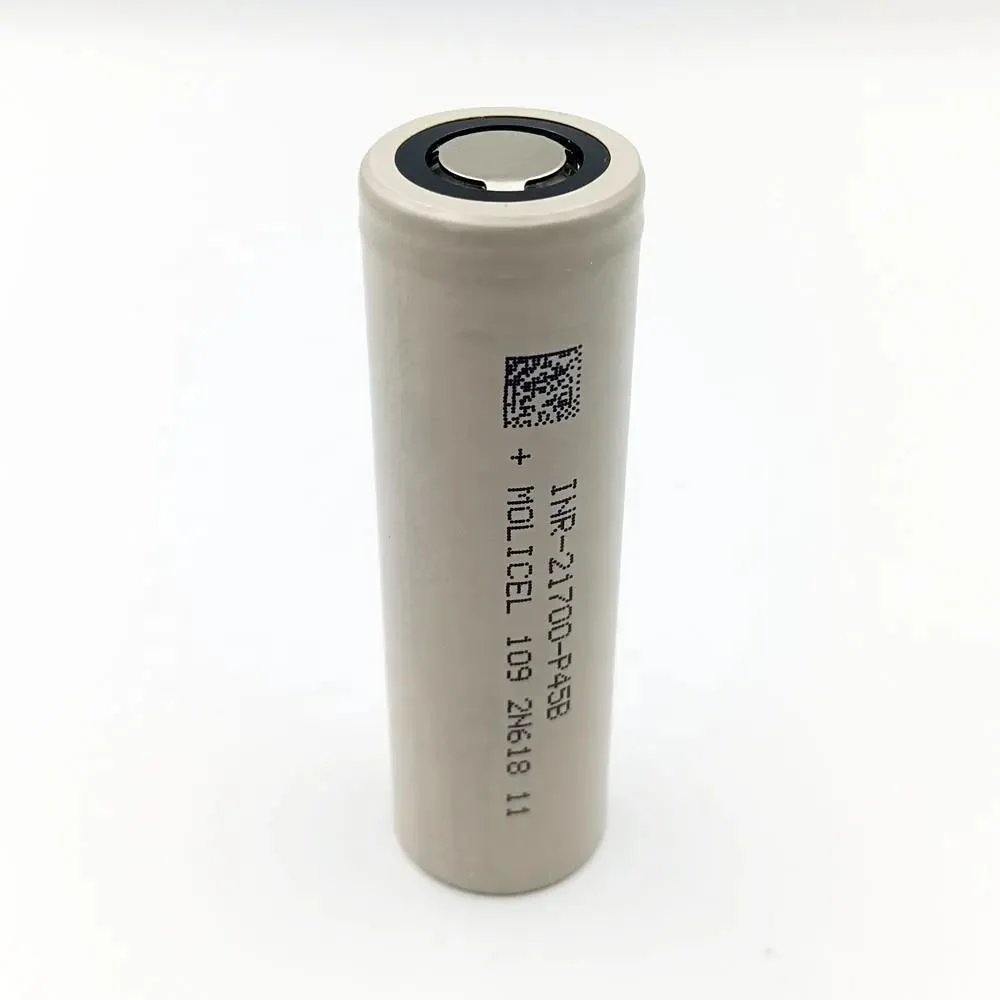 Molicel Inr21700 P45b 3.7V Lithium Ion Cells Battery