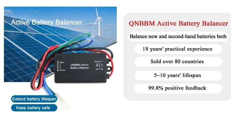 Energy Transfer AGM Lead Acid Battery Active Balancer with Chinese Patent