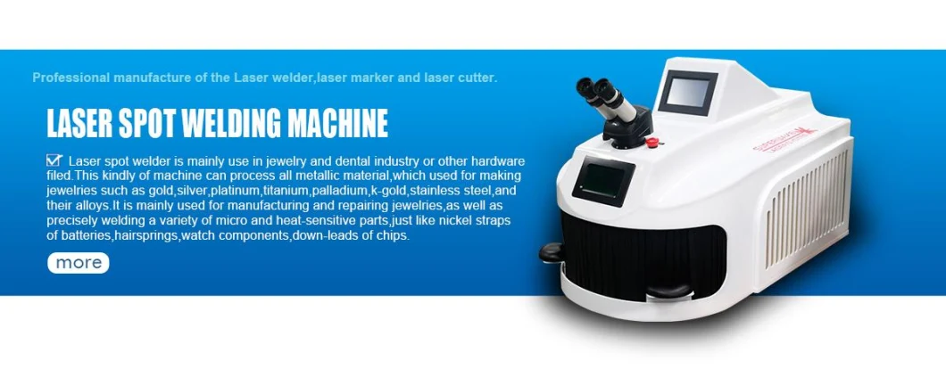 OEM Shenzhen Manufacturer Laser Spot Welding Machine with Sale Price