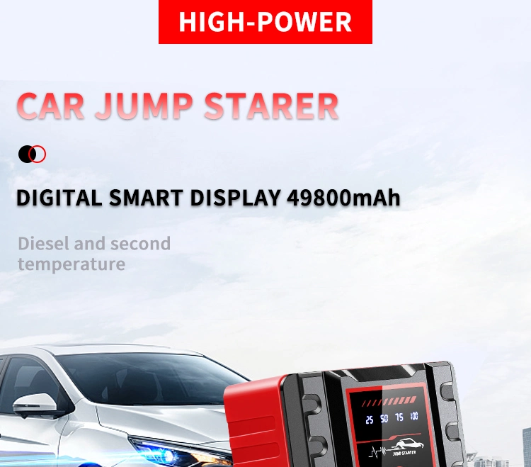 800A 12V 49800mAh USA Canada Europe Au Stock Portable Jump Pack Battery Power Bank Auto Trucks Car Booster Jump Starter