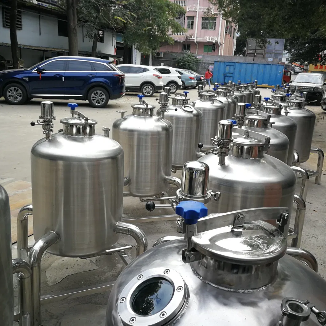 100L 500L 3000L Mixing Heating Cooling Preservation Stainless Steel Storage Tanks