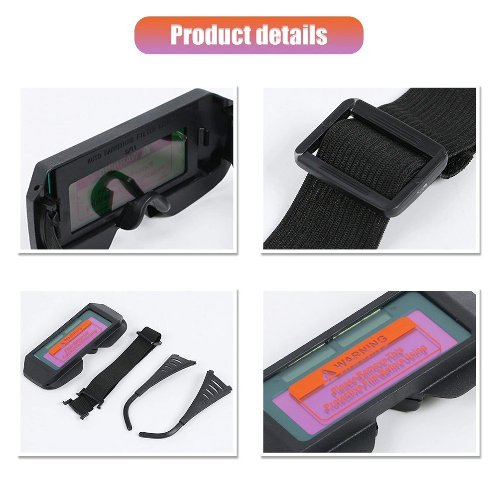 Made in China Solar Automatic Dimming Protective Welding Glasses Sth-17