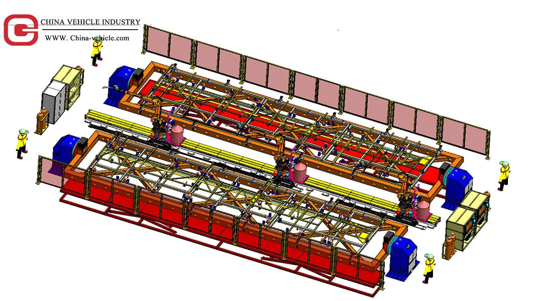 Customize Spot Car Welding Production Line for Microcar