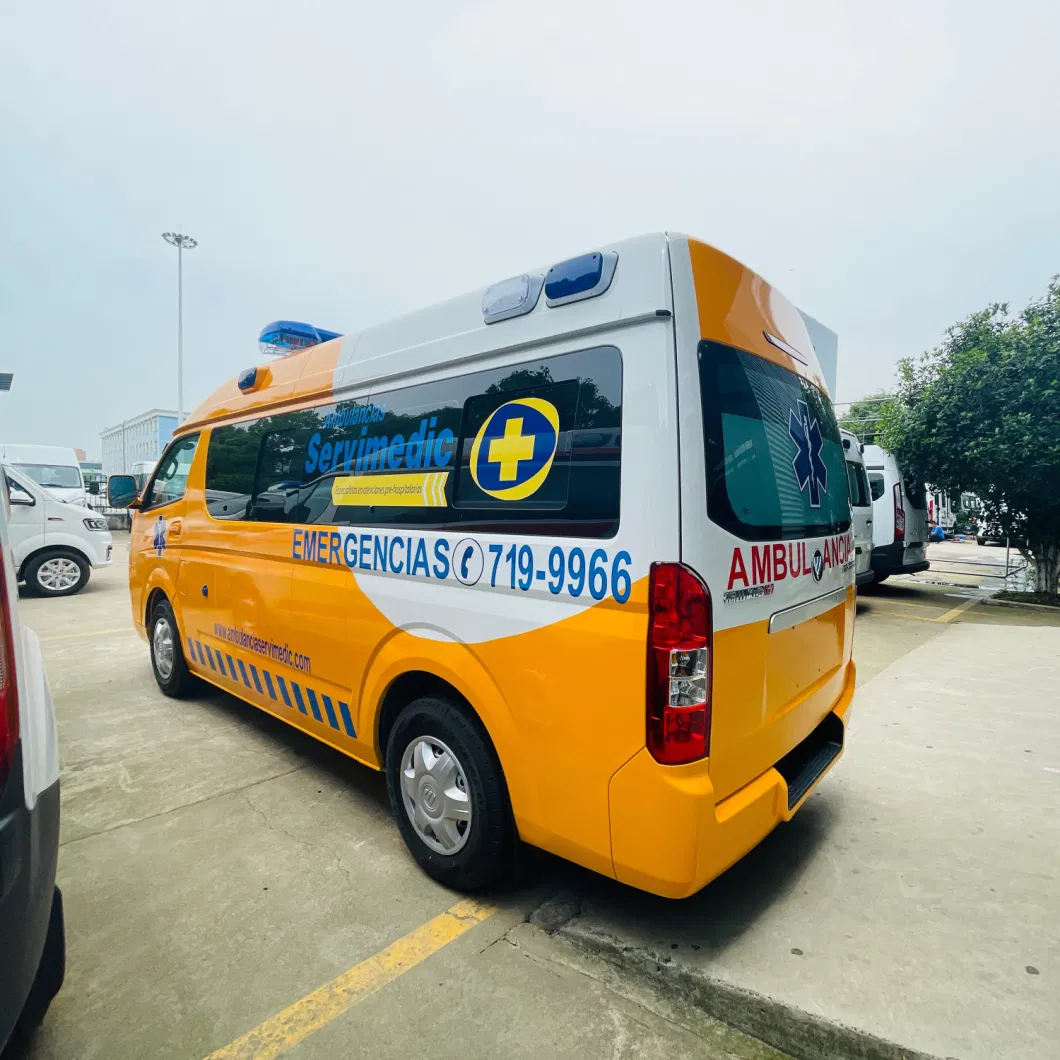 Discount Price Foton 4X2 Diesel gasoline Patient Delivery Transit Ambulance for Sale