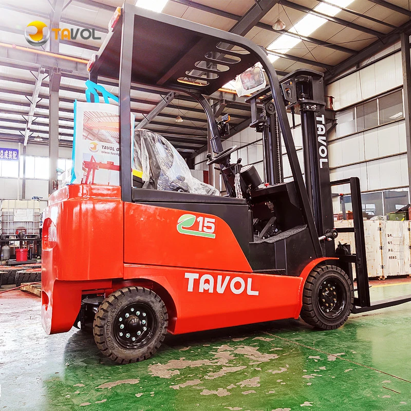 Forklift 1ton Electric Forklift Truck with Maintenance-Free Battery Price