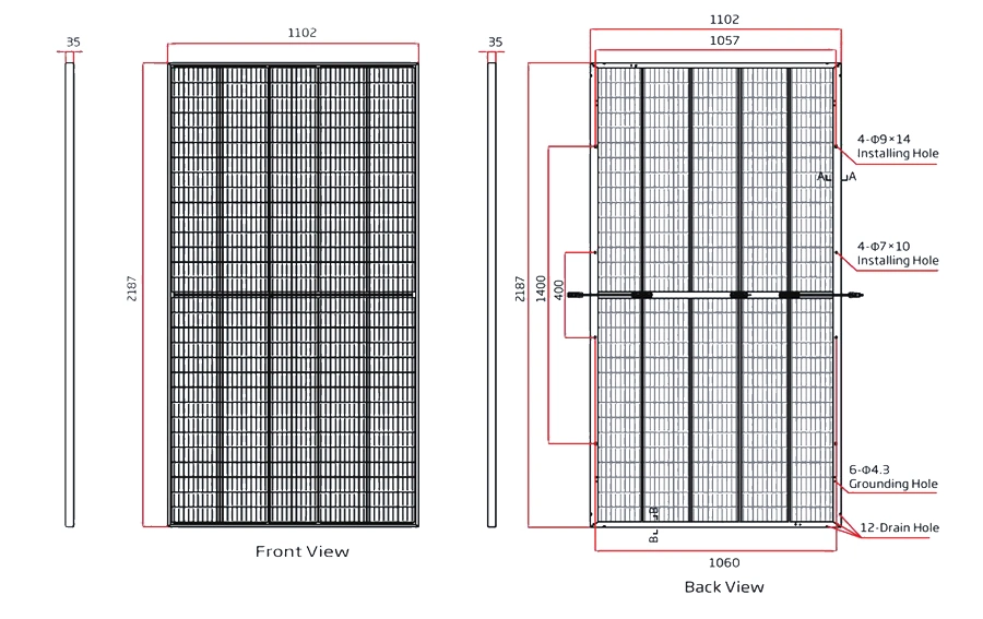 Trina Solar Panel Tiger Price 400watt 400W 455W 450W 460W 500W Vertex Solor Panel 500watt