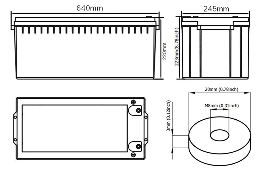 Long Warranty Deep Cycle Lithium Ion Batteries 24V 200ah LiFePO4 100ah Home Stacked Energy Storage Batterywith BMS