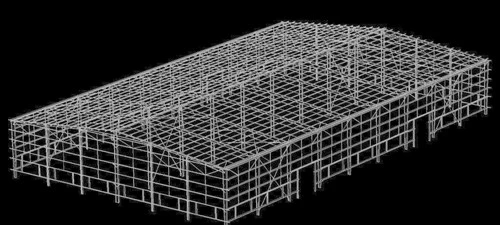 China Steel Structure Shed/Prefabricated Steel Structure Warehouse