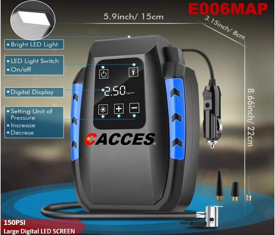 Battery Charger W/Automatic Temperature Compensation 6V/12V 2.0AMP 8 Stage Lithium Lead-Acid Compatible Automotive Smart Battery Charger W/LCD Screen Maintainer