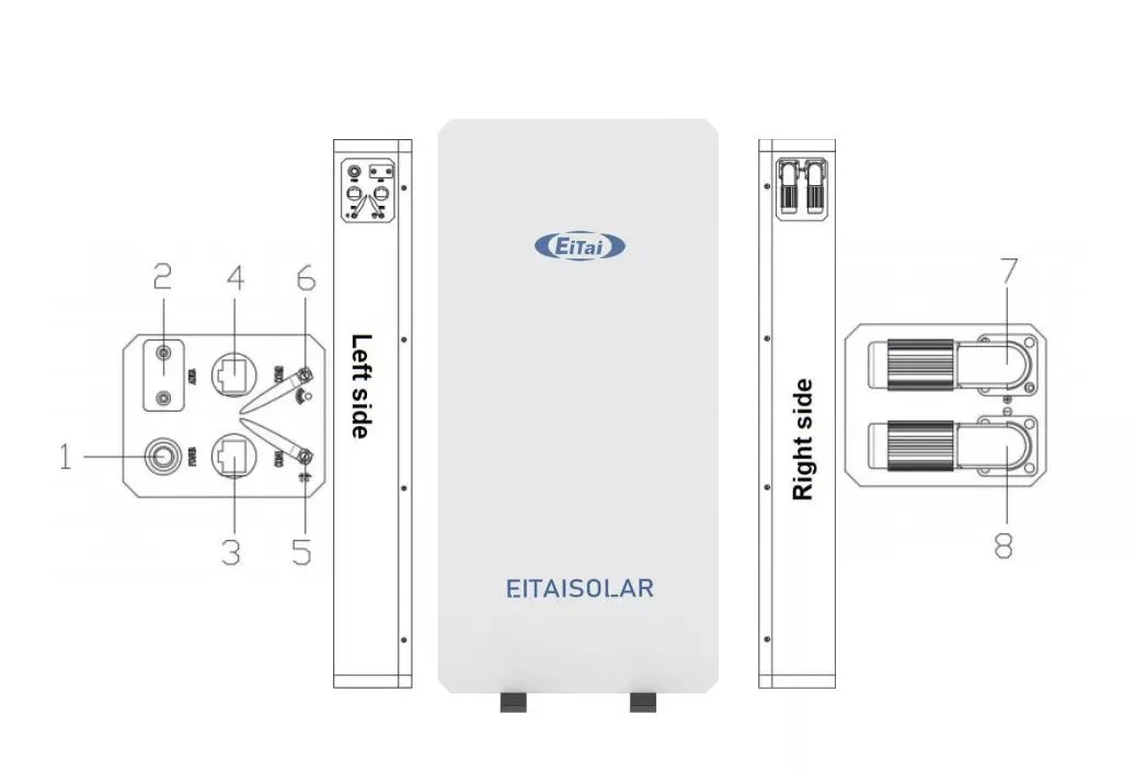 Eitai New Rechargeable Deep Cycle Lithium Ion 48V 200ah for Solar Storage