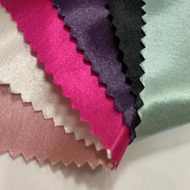 Poly Cotton 80% Poly and 20% Cotton 50d*32s Satin 120GSM Sateen Fabric