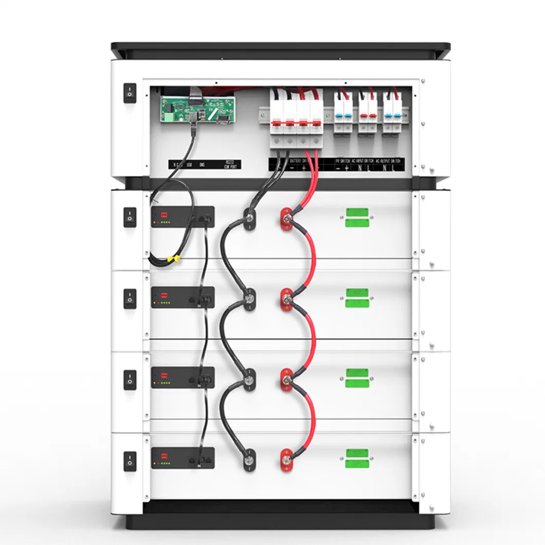 All in One Hybrid Inverter with Lithium Ion Batteries Pack for Home Energy Storage System