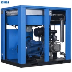 Industrial High Pressure Small Volume Heavy Duty Stationary AC Electric Three Phase 20 Bars - 30 Bars Rotary Screw Air Compressor Machine Price for Laser