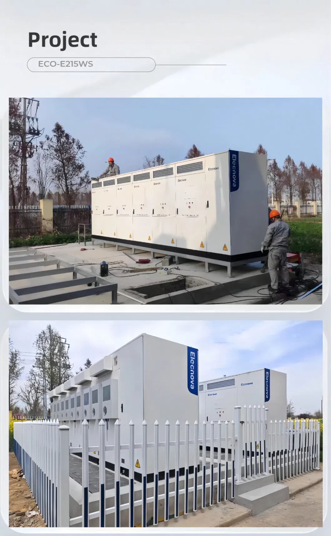 Solar 215kwh Air Ess Industrial Commercial Container Lithium Charging Battery Energy Storage System Cabinets for Factory