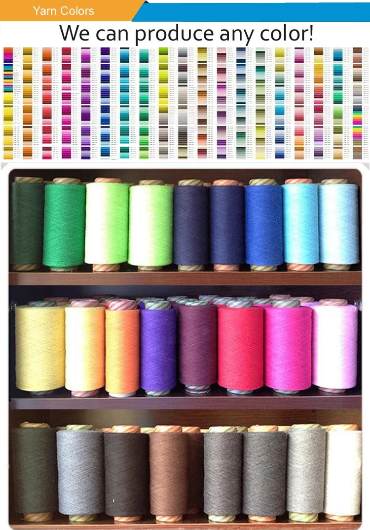 4s to 32s Open End Recycled Yarn 70% Cotton 30% Polyester Yarn for Weaving and Knitting