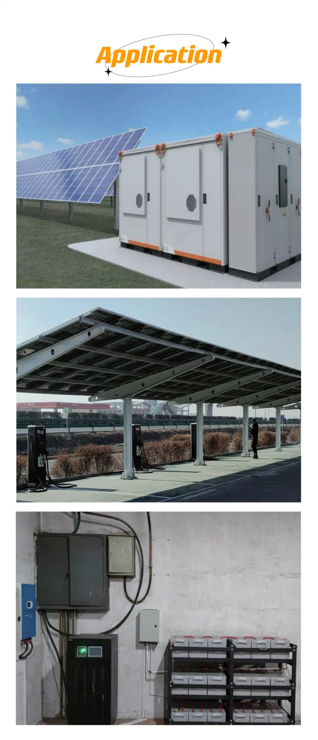 Wholesales Lithium Iron Battery Household Energy Storage Supply with Solar Panels 6000 Deep Cycles