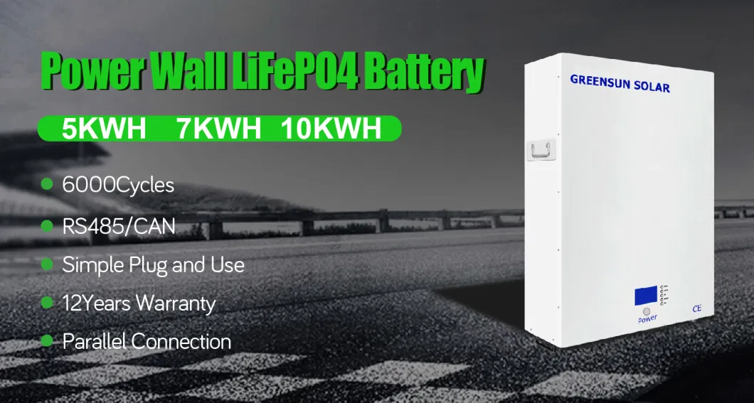 Lithium Powerwall 10kwh 15kwh 20kwh Power LiFePO4 Battery 48V 100ah 150ah 200ah Home Solar System Battery Power Storage Wall