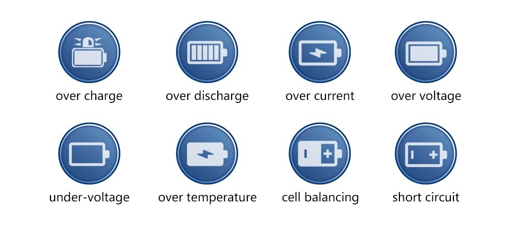 Manufacturer Supply 4s 10A Balance BMS PCM-L04s10-H62 (A-1) for Sweeper/ Medical Device Lithium Battery