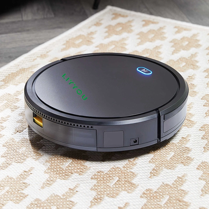 Strong Suction Power Robotic Vacuum Cleaners, WiFi Connected, APP Control, Works with Alexa and Google Home, Self Charging, Ideal for Hard Floor, Carpet