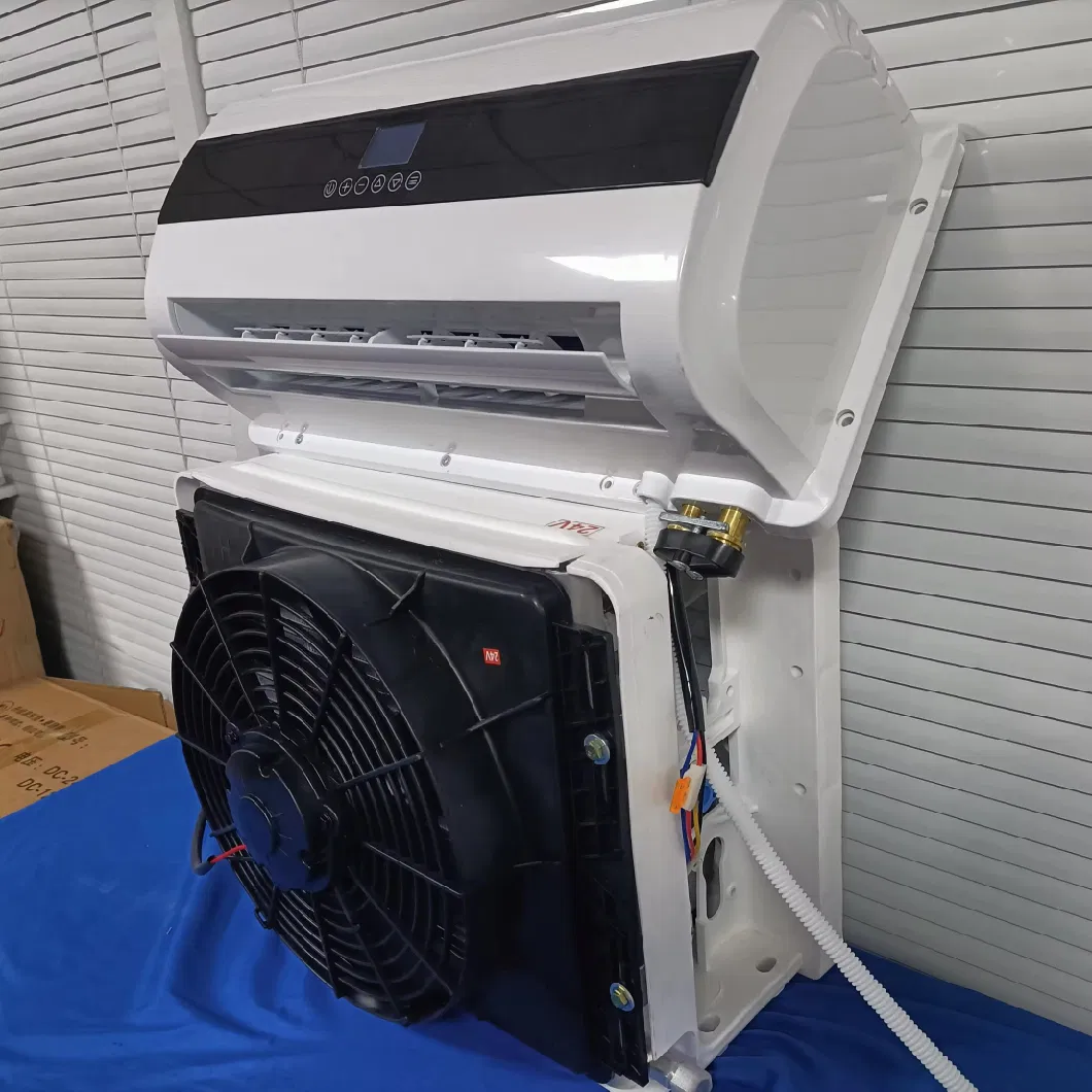 Split Car Air Conditioner 24V Metal Outdoor Unit Air Conditioning Set 12V Truck Air Conditioner