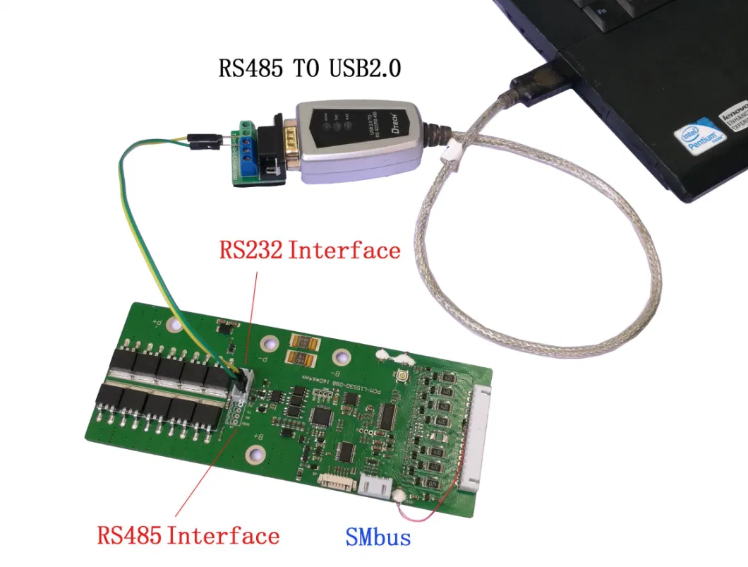 @Manufacturer Supply BMS 12V 24V 36V 48V 200A 4-16s Battery Management System for LiFePO4/Li-ion Battery Pack