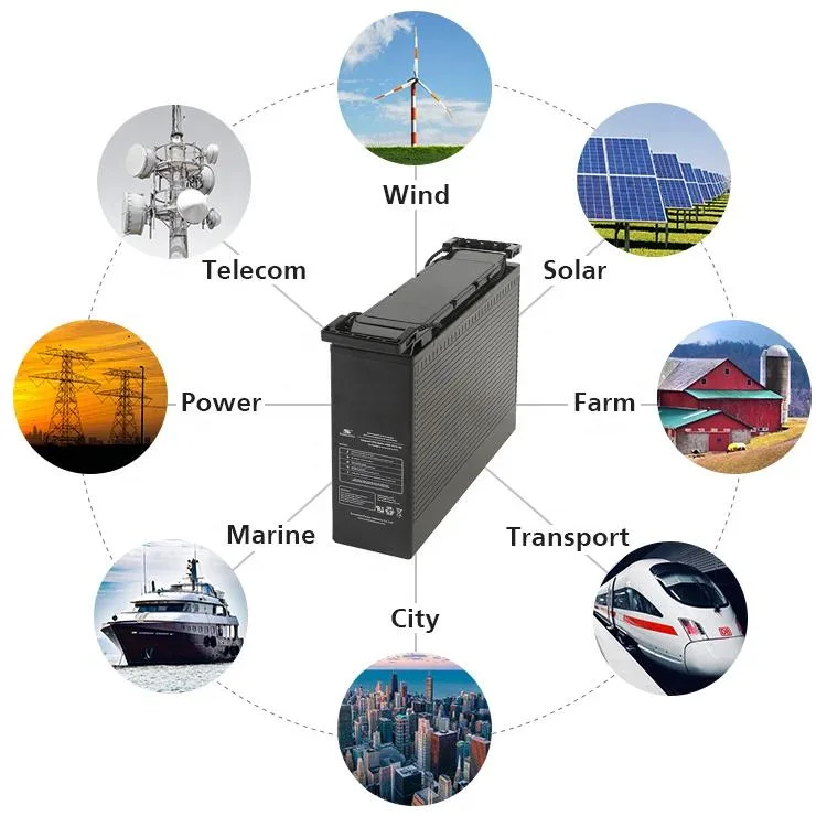 Factory Best Seller Solar Battery 12V 100ah Front Terminal UPS Backup Maintenance Free Solar Gel Battery Energy Storage