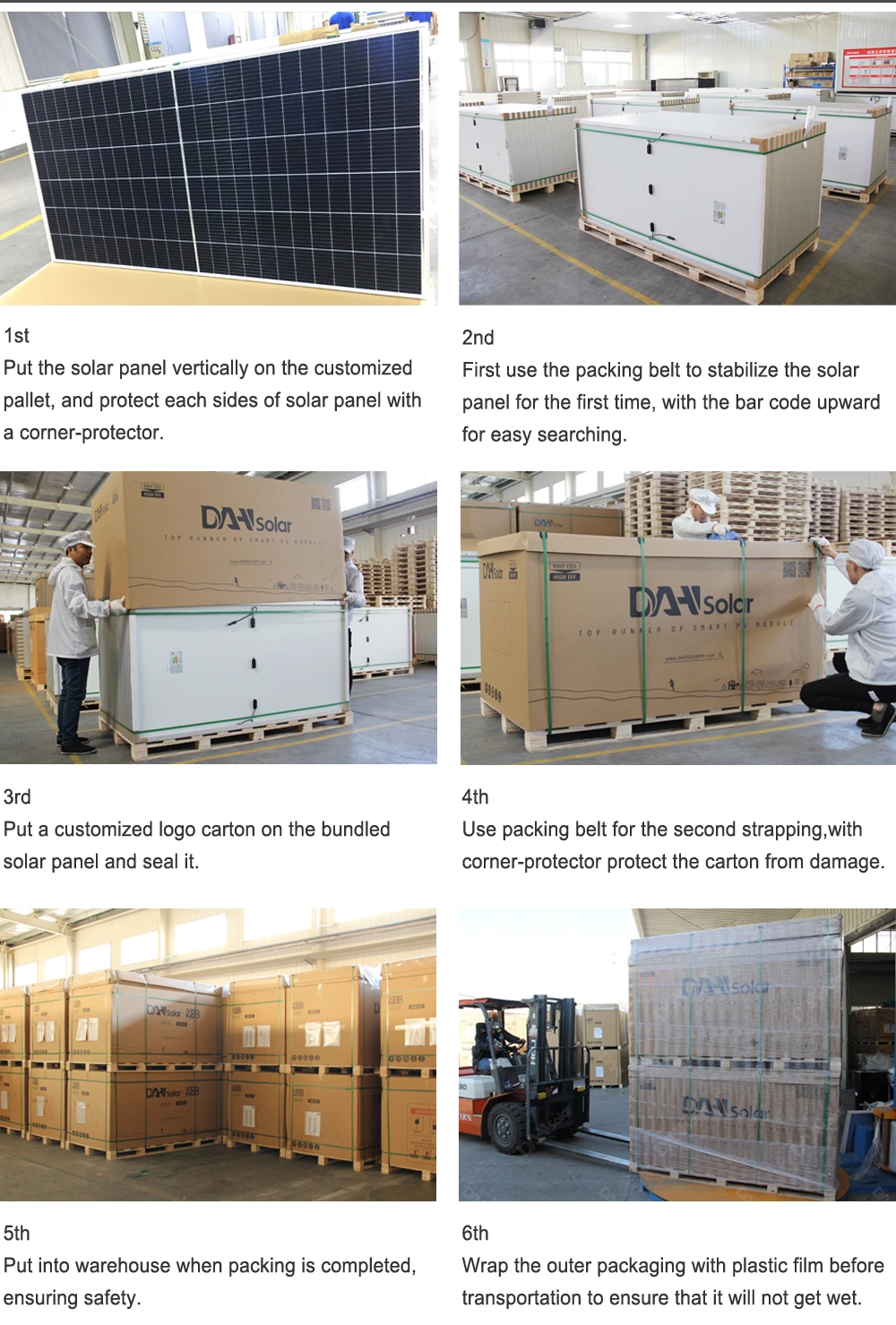 Dah Solar Wholesale Solar Panel 10bb Solor Panel Full Black Frame Solar Panels 600W Price