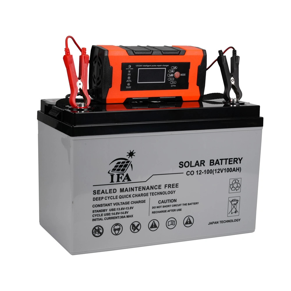 Copex Ritar12V100ah Deep Cycle Gel Lead Acid Battery for Ethiopia Battery Distributors