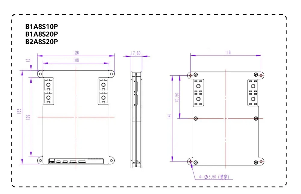 Jk BMS B2a24s150p 8s 10s 12s 14s 16s 20s Li-ion LiFePO4 Lto Battery Protection Board Jikong Smart BMS with Active Balance