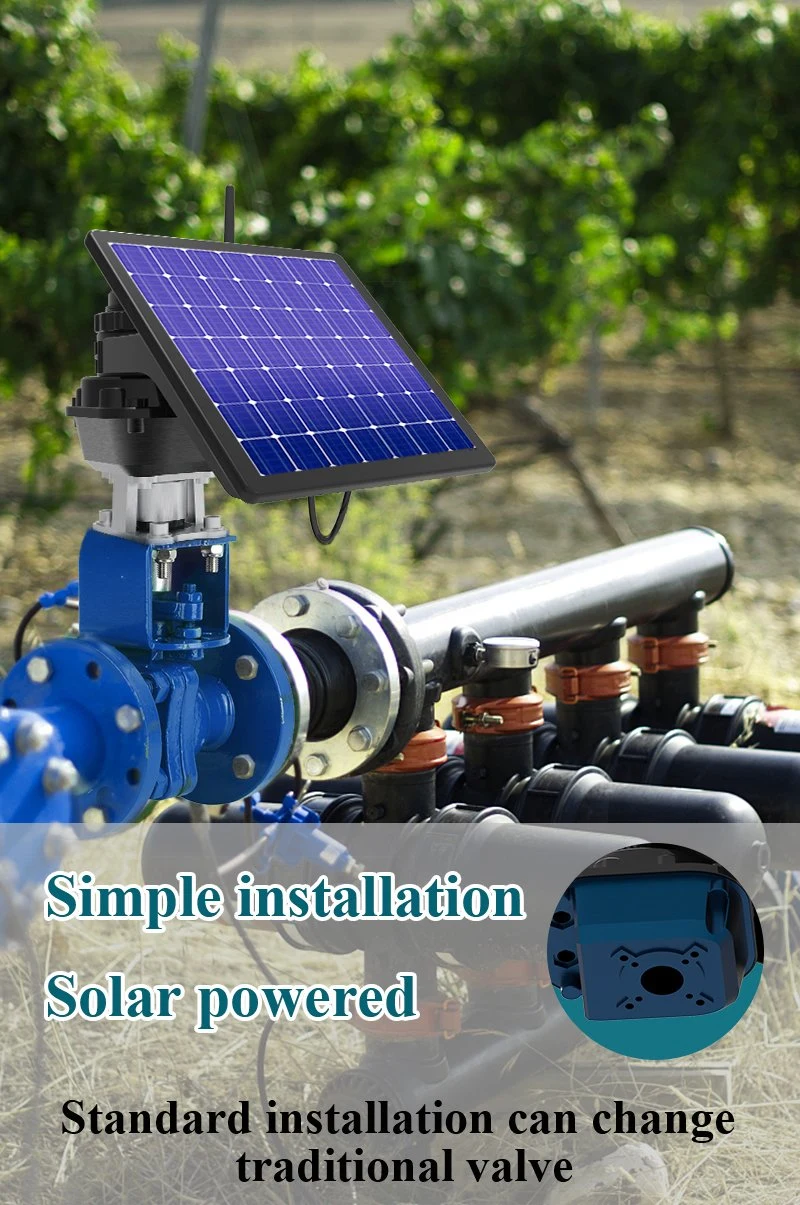 Gate Valve Globe Valve Multi-Turn Electric Actuator DN40 Steam Solar Water Timer Control Valves with Electric Actuators