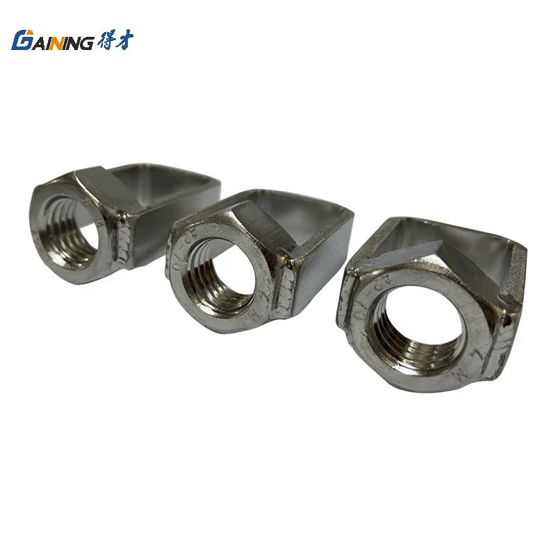 Custom Plates Square Threaded Welding Nut Fixing Auto Spot Weld Nuts