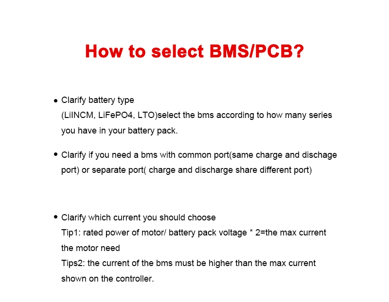 New Arrival 4s 50AMP 12 Voltage BMS Lithium Battery