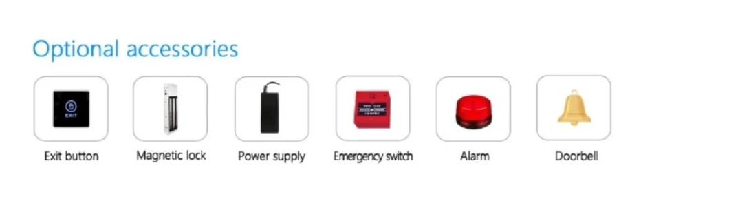 Built-in Li-Battery Time Attendance System for Management