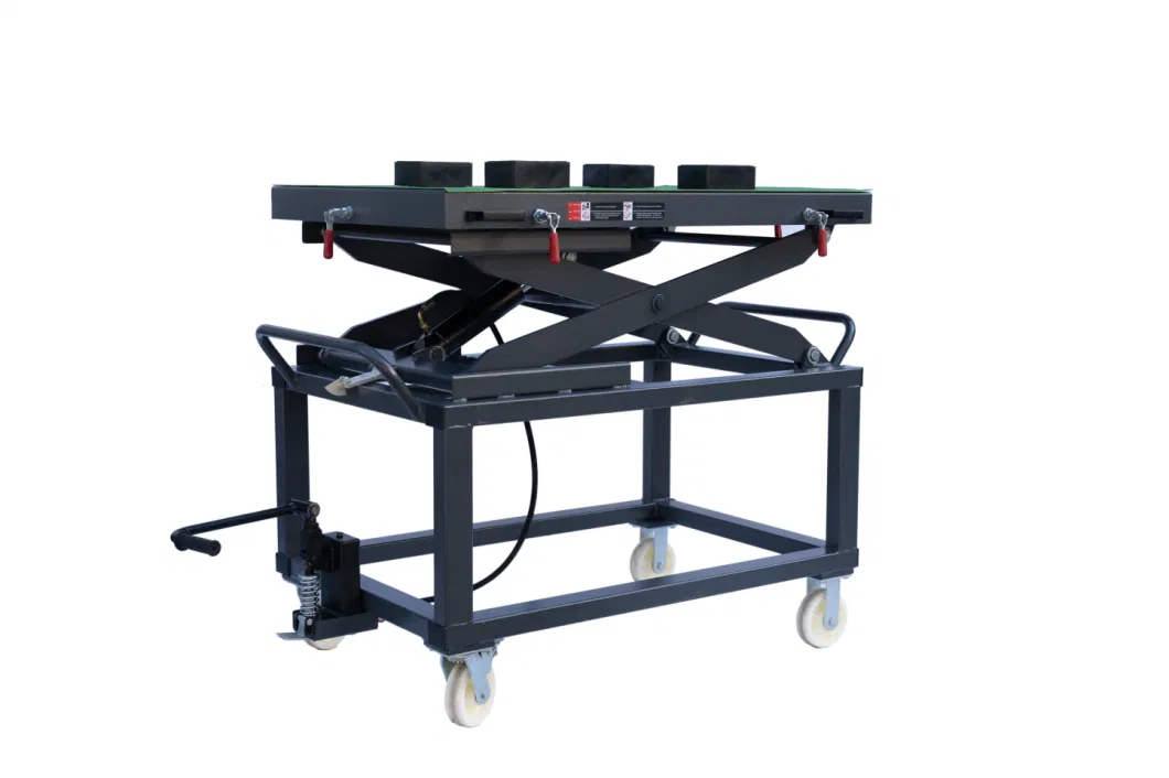 Portable Full-Rise Scissor Lift Table Electric Vehicle Battery Lifter Vehicle Repair Equipment Tools