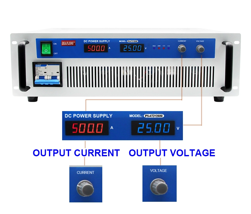 5000W High Voltage 400V 12.5A 500V 10A 625V 8A 800V 6.25A 1000V 5A DC Power Supply Adjustable Voltage and Current