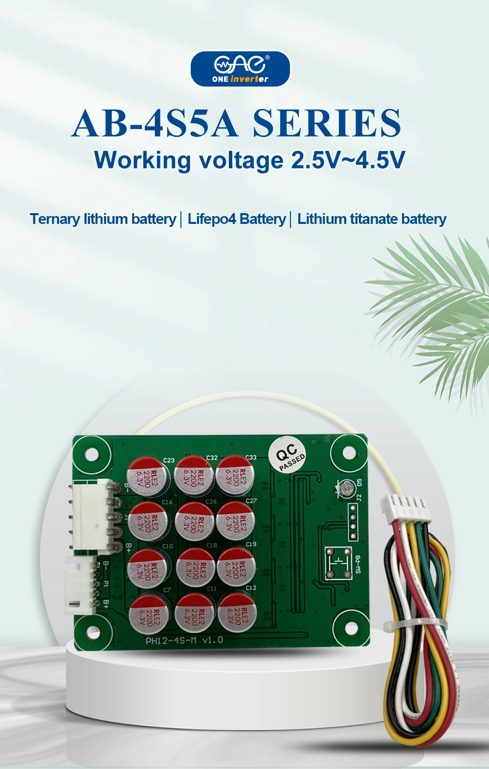 lithium Batteries Equalizer Balancer 8s 5A Capacitor Inductance Active Equalizer