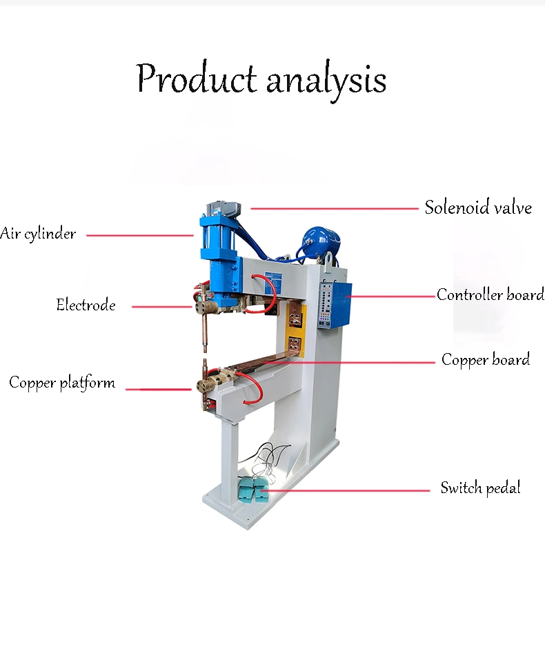 Manufacturer&prime;s Hot Selling Foot Switch Small Automatic Spot Welding Machine