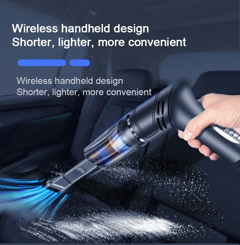 Dual-Purpose Portable Pet High-Power Handheld Wet and Dry Mini Super Wireless Car Vacuum Cleaner