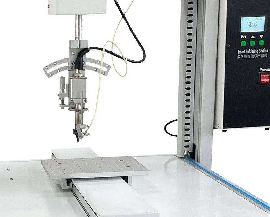 Robotic Automatic Three Axis Solder Soldering Machine for PCB USB Cable Battery