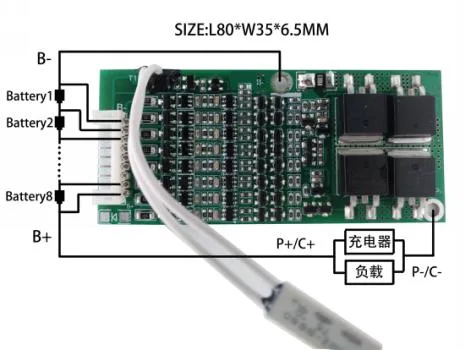 BMS 1s-35s 12V-100V 10A-320A for 18650 PCB/PCBA/PCM LiFePO4/Li-ion/Lto with Balance Waterproof