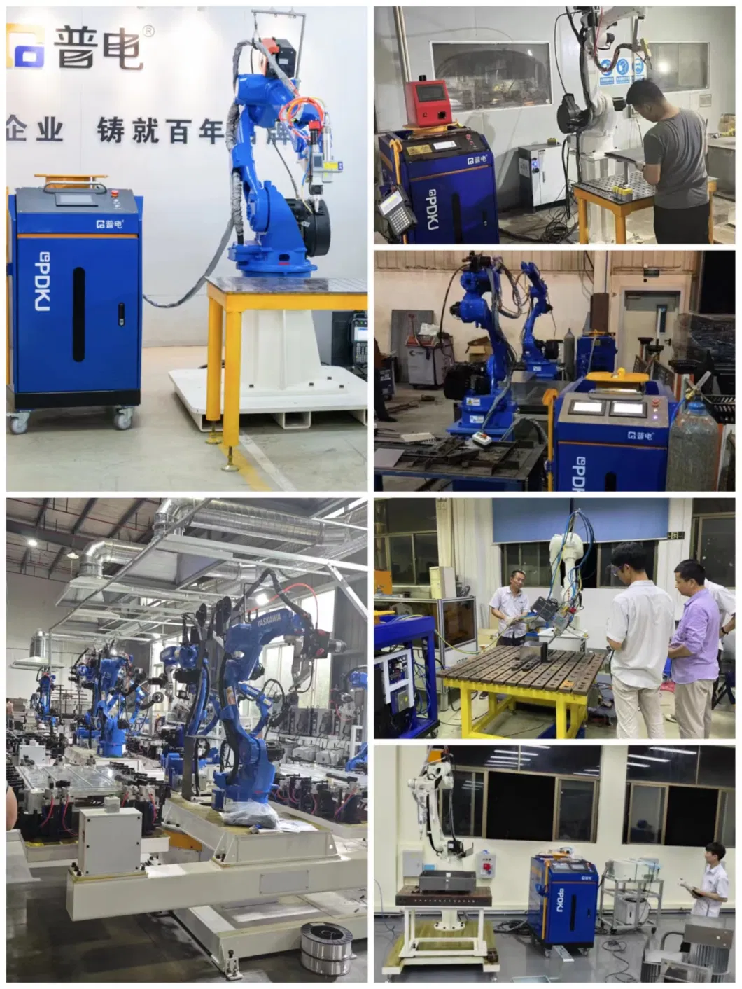 Robot Integrated Optical Fiber Laser Welding Workstation, Laser Welding Machine Automation for New Energy Industry Battery Box, Automated Welder