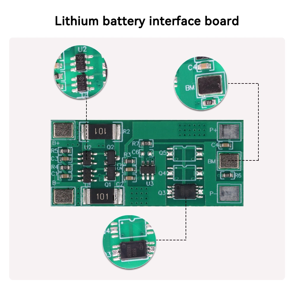 Lws 2s 3A Li-ion Lithium Battery 7.4V 18650 2s Charger Protection Board PCM BMS for Li-ion Lipo Battery Cell Pack