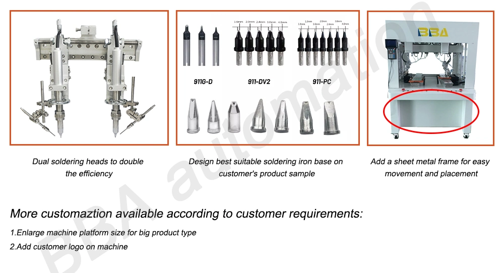 Factory Direct Price Auto Soldering Wire Machine with Soldering Dispenser High-Power Soldering Equipment Spot Welding Machine PCB Circuit Board Automatic Solder