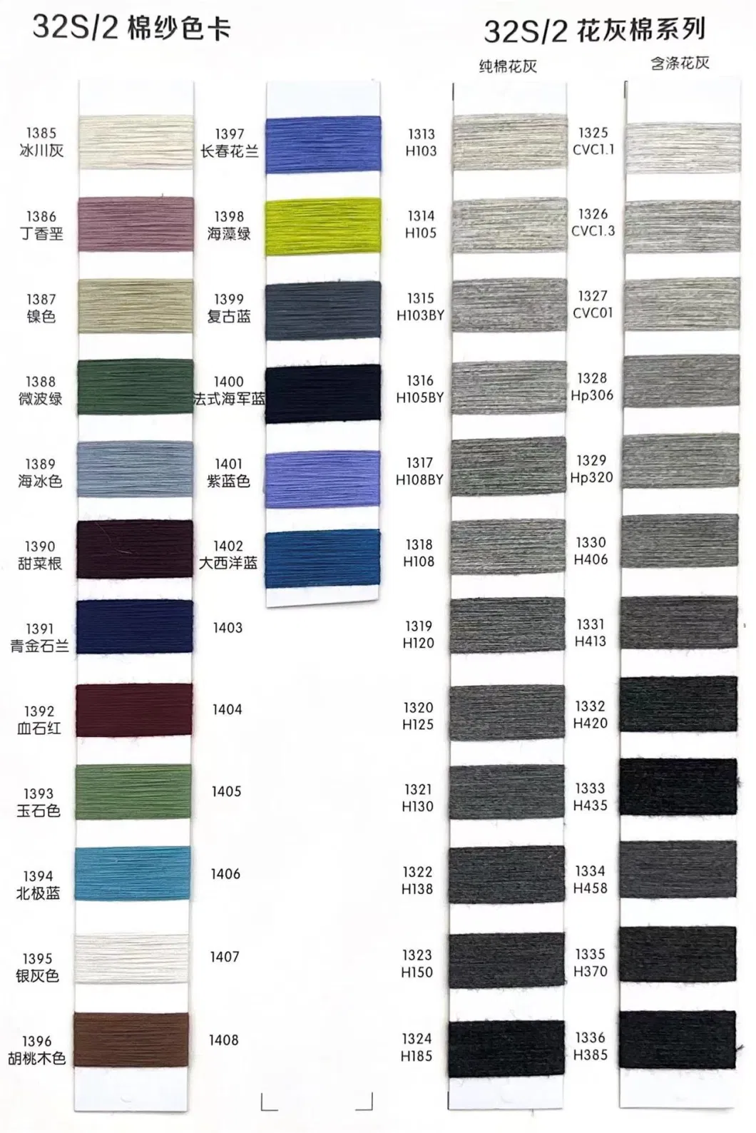 32s/2 20s/2 Cotton Spun Textile Yarn