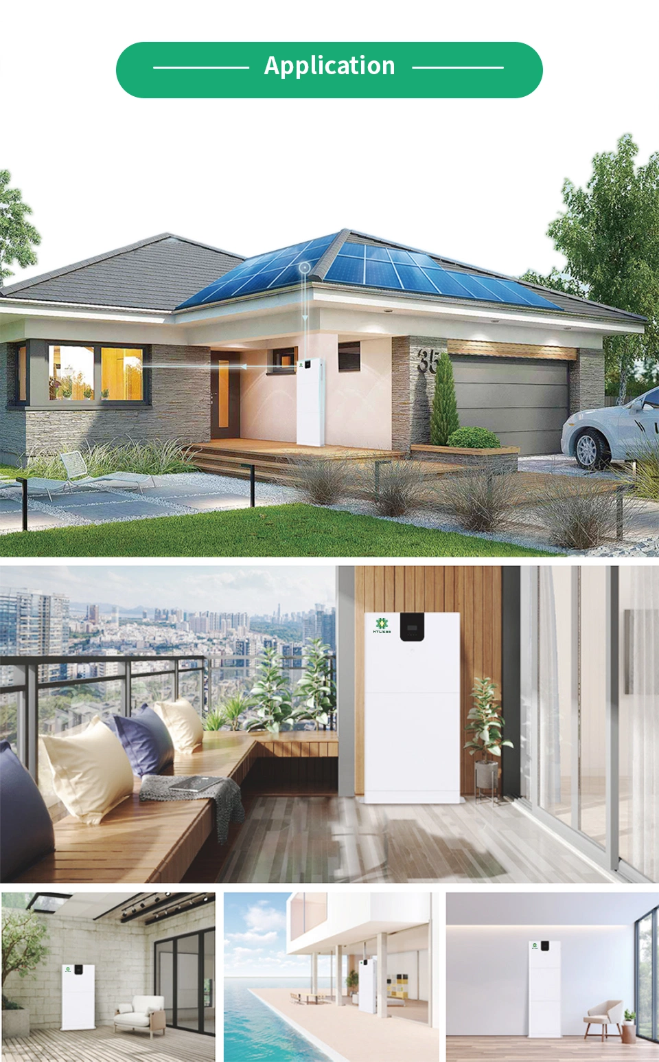 Best Price and Quality All-in-One Nano-S 5kwh~30kwh Battery and 5kw Inverter Home Solar Energy Storage