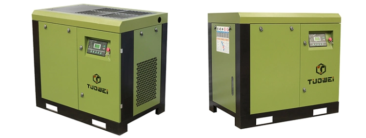 Fixed Machine 7.5kw 10HP Small Mini Screw Air Compressor for Sale