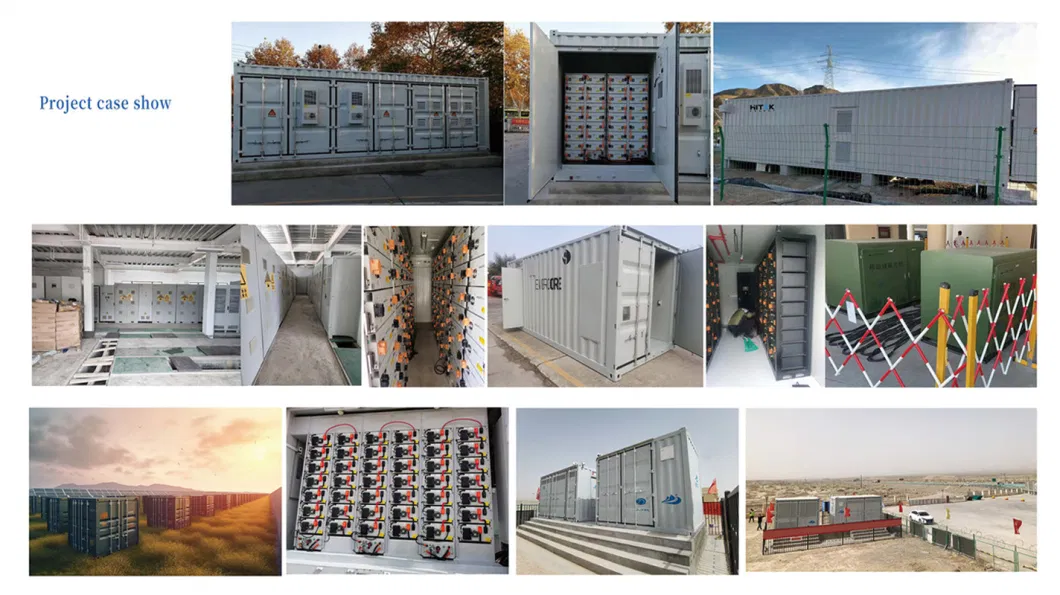 China Manufacturer Solar Power System Offgrid Solar Energy 250kwh 500kwh 1mwh Energy Storage System with 20FT Ess 280ah Lithium Battery