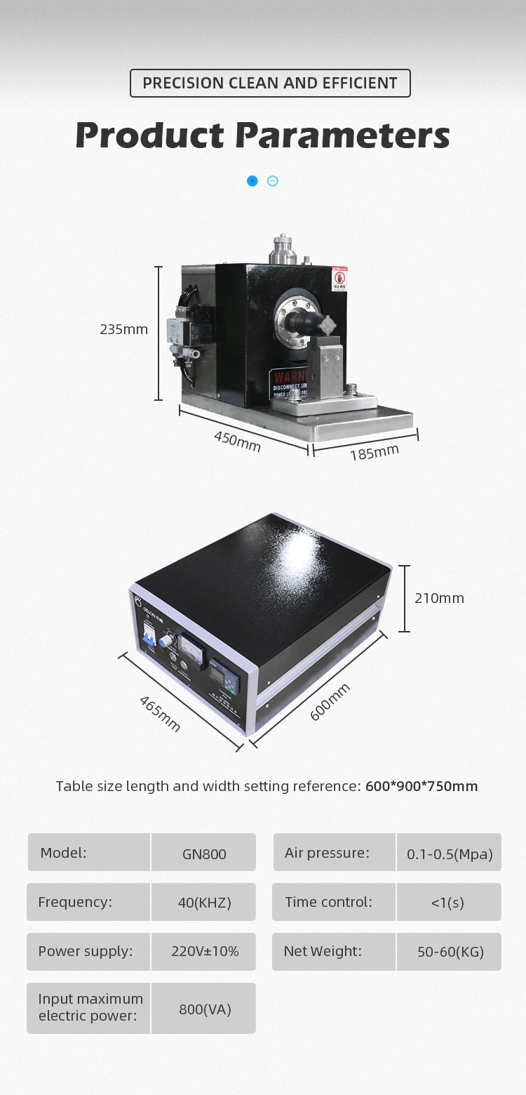 Battery Ultrasonic Welding Machine 800-8000W Can Used for Different Welding Thickness