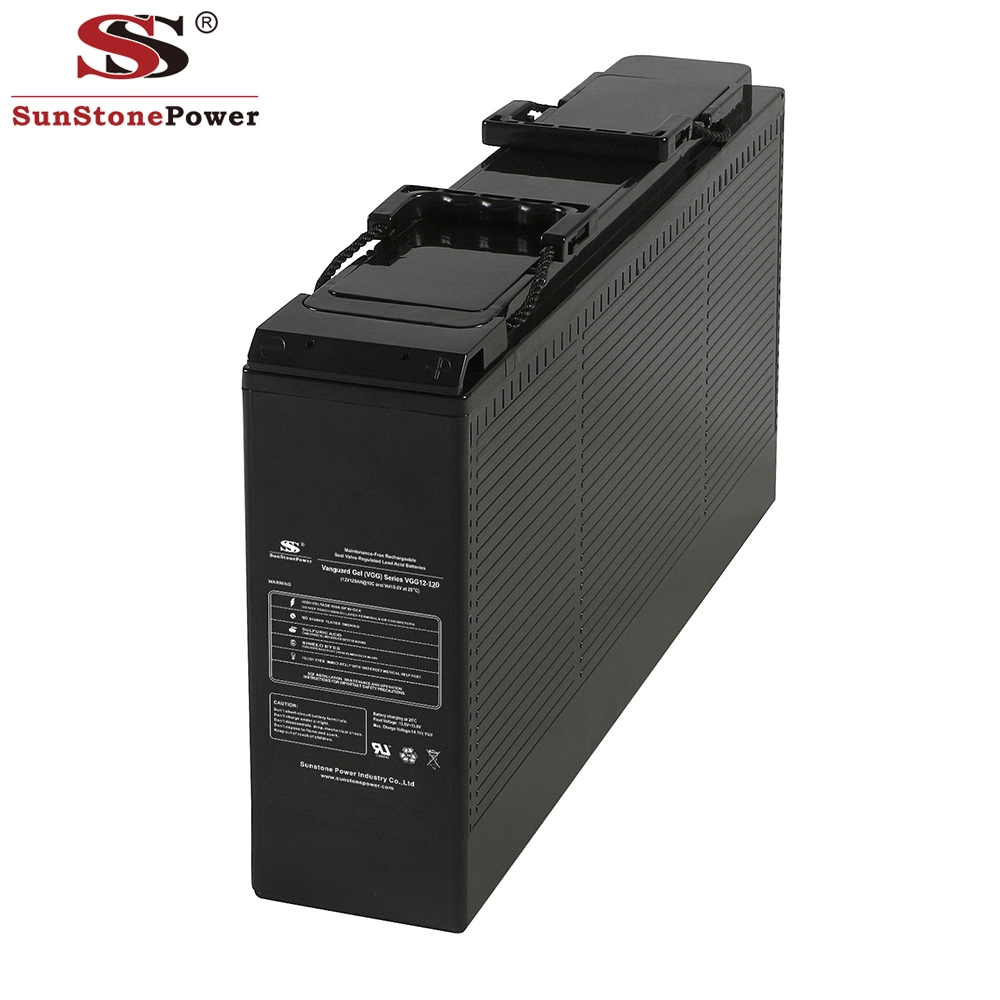 Factory Best Seller Solar Battery 12V 100ah Front Terminal UPS Backup Maintenance Free Solar Gel Battery Energy Storage